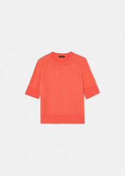 TARA JARMON Pull Paoline Corail En Laine Et Coton Online