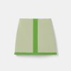 TARA JARMON Jupe En Double Toile Verte Julianna Clearance